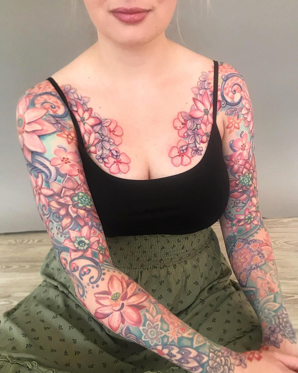 Body set tattoo by Michele Aitchison