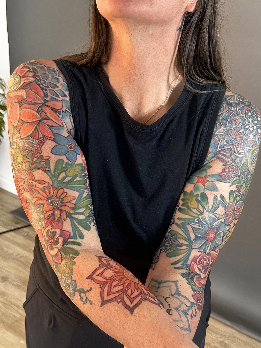 Body set tattoo by Michele Aitchison